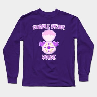 Purple Pearl Voice Long Sleeve T-Shirt